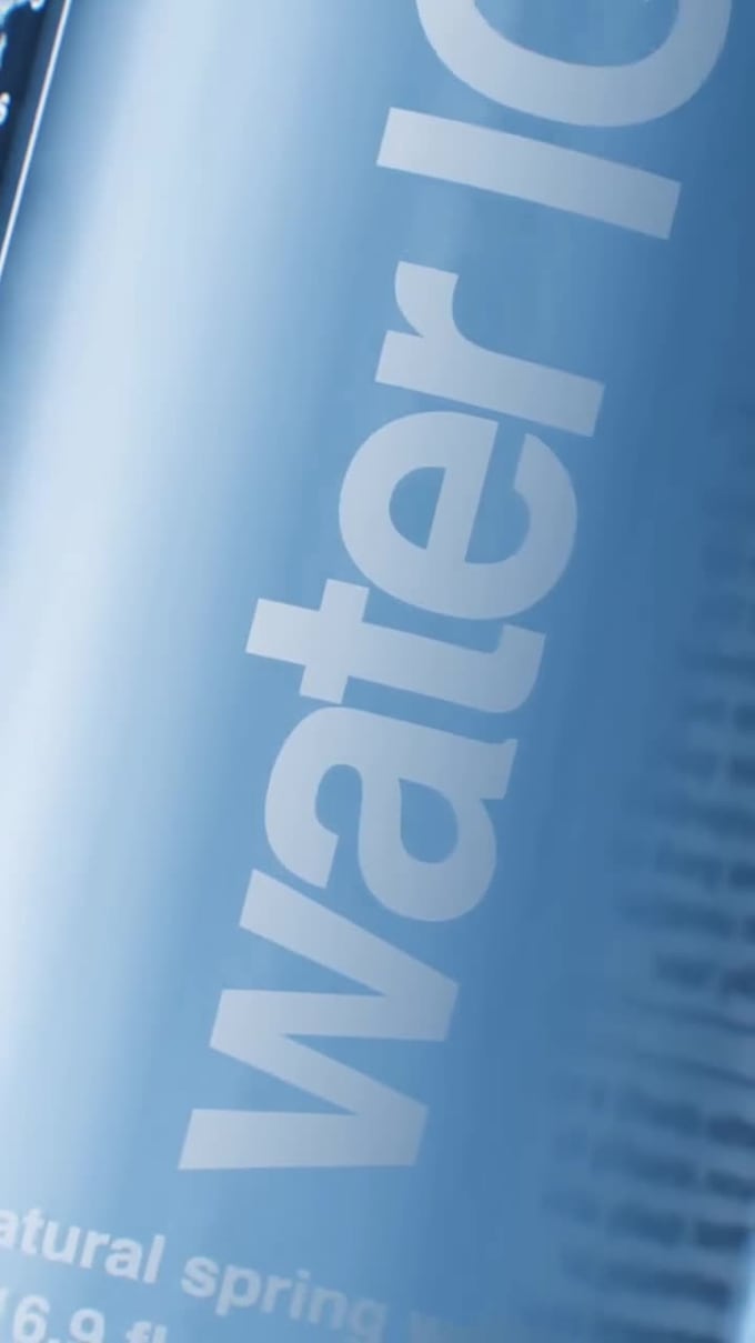 3d water simulation 3d product animation water simulation product video 3d fluid