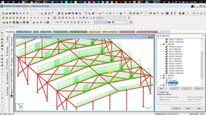 staad pro structural design