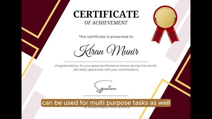 Design Custom Certificates Awards Diplomas Just For You By Jayden958 Fiverr Design Custom Certificates Awards Diplomas Just For You By Jayden958 Fiverr