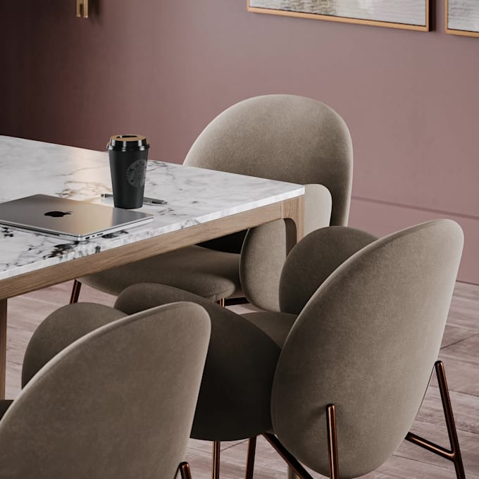 do product rendering and interior visualization