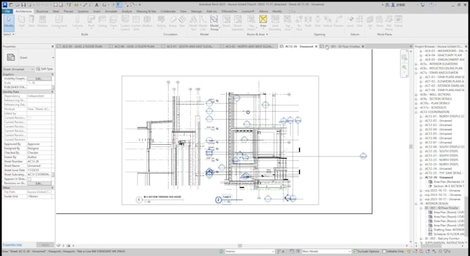 make the detail bim model in revit