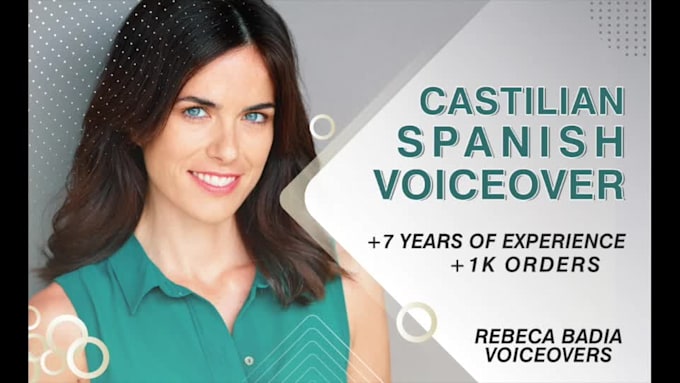 provide a professional female castilian spanish voiceover