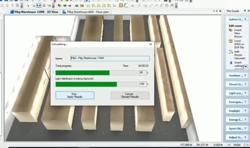 plan, calculate and visualize lighting for indoor and outdoor areas using dialux