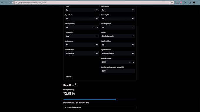 build a customer churn prediction model with ai dashboard and insights