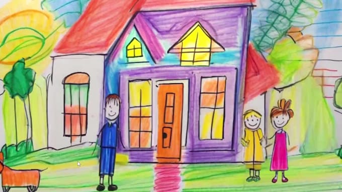 convert your kids art into an interactive animation