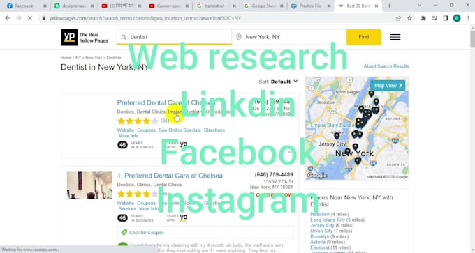 do your data entry job with web research and data collection