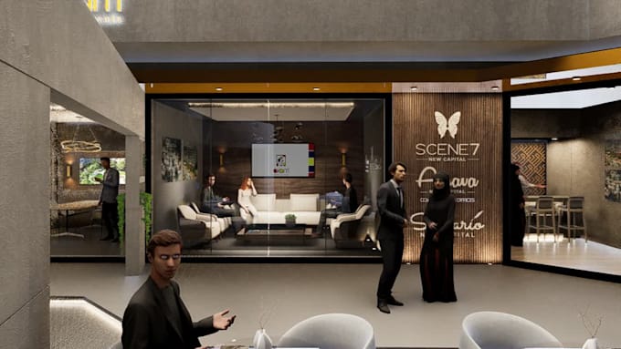 design 3d shots and animation trade show booth, exhibition stall, kiosk, stand