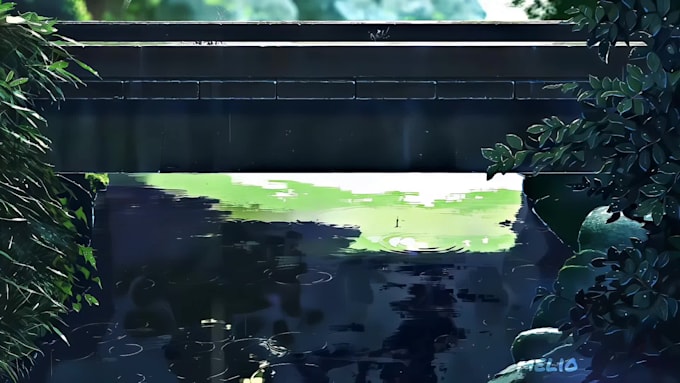 do anime aesthetic chill rain edit in 4k