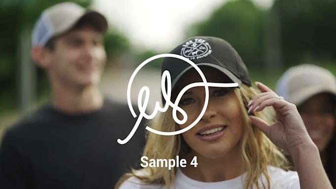 animate your initials in almost gary vee signature style