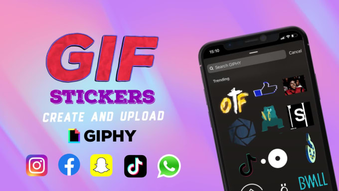 Create custom gifs stickers for instagram and facebook stories by ...