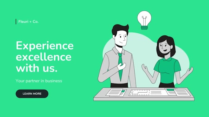 be your front end web developer, HTML CSS javascript