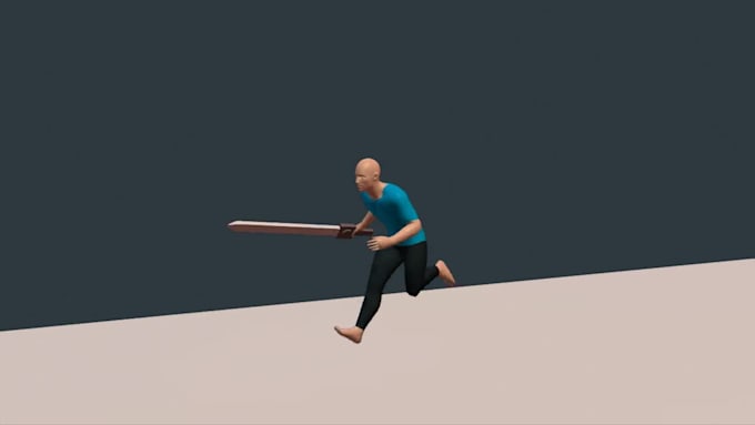 animate your game character in blender 3d