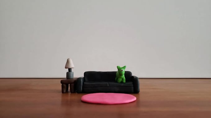 create 3d claymation and stop motion animation with clay