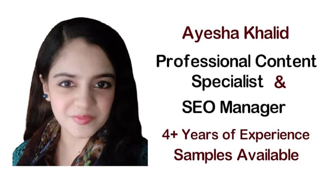 do yoast on page SEO and write articles on wordpress website