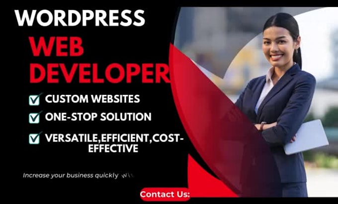 do wordpress website development and web design