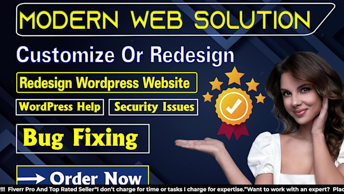 build, create, redesign or clone your wordpress website
