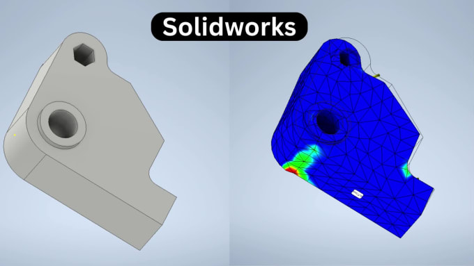 Perform finite element analysis using abaqus, ansys, and solidworks by ...