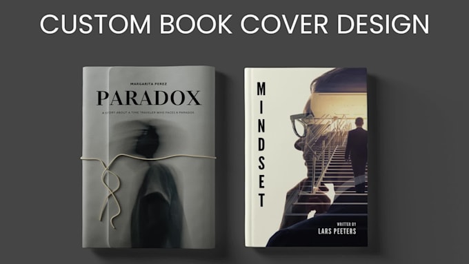 create custom book and ebook cover design