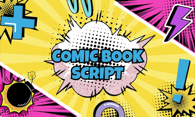 write comic script manhwa script manga script webtoon on any genre