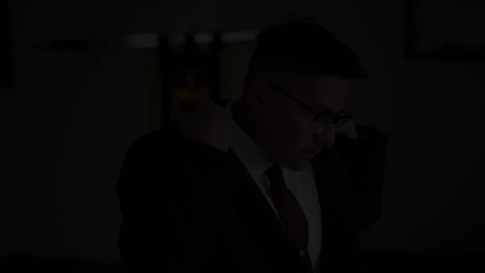 edit cinematic wedding trailer video with color grading