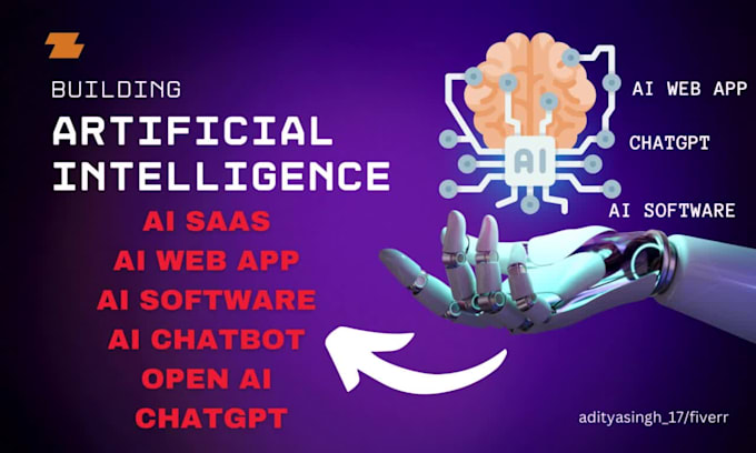 develop artificial intelligent software website apps with ai
