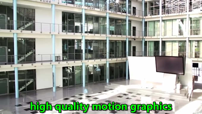do professional video editing and motion graphics