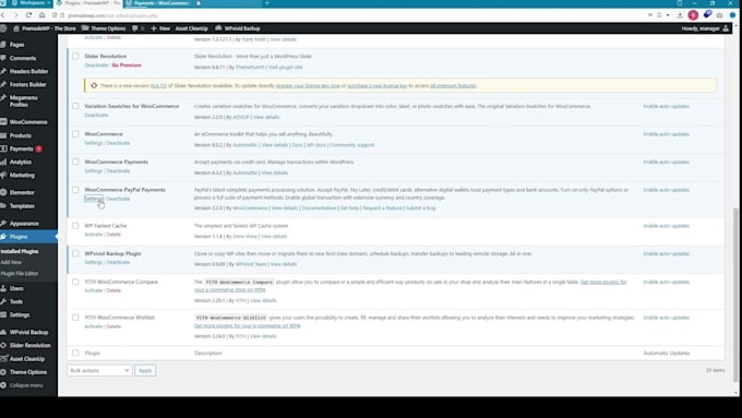 restore a pre made ecommerce website on wordpress