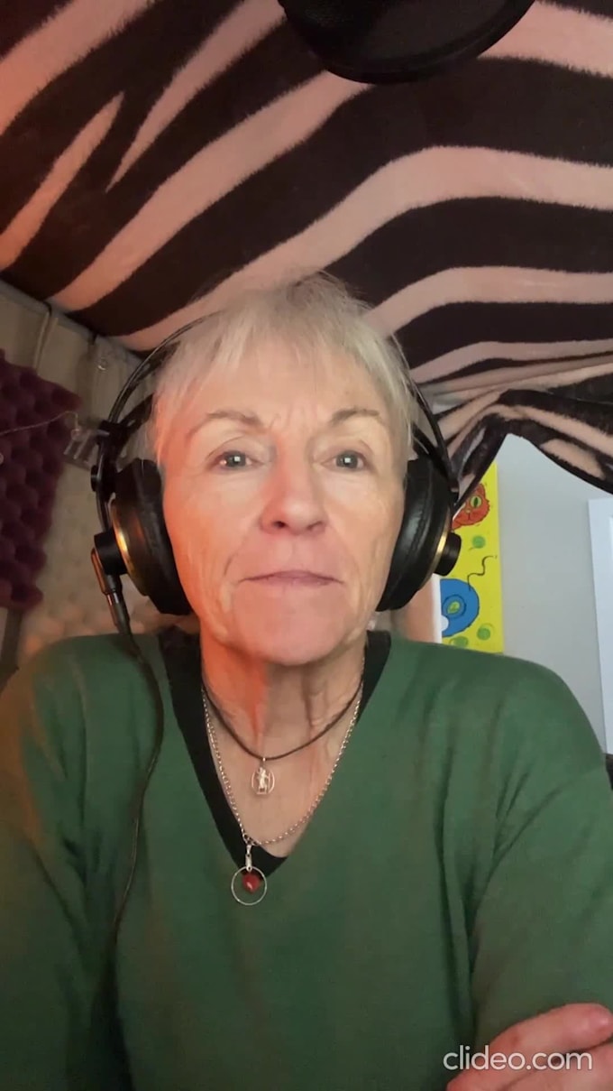 record an enticing friendly female new zealand voice