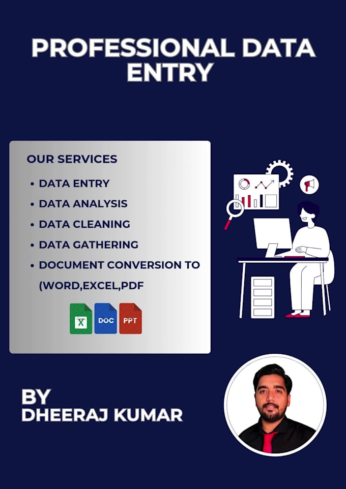 professional data entry and data cleaning