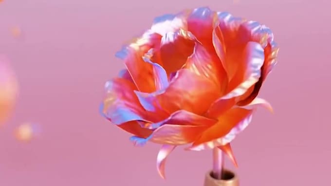 Do 3d flower animation, 3d plant, 3d cgi flower animation, vfx flower ...