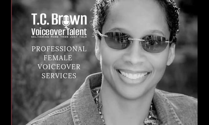 perform a stellar american female voiceover