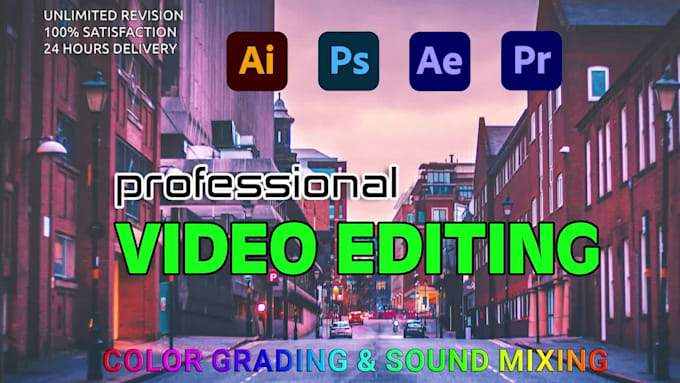 do professional video editing service within 24 hours