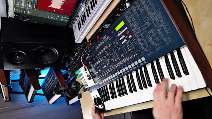 record vintage or modern synths for your project