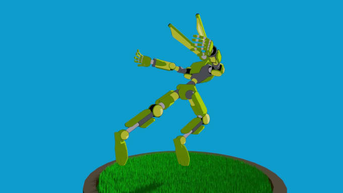 Design a robot character for games and animation in blender by Justinart87 | Fiverr Design a robot character for games and animation in blender by Justinart87 | Fiverr