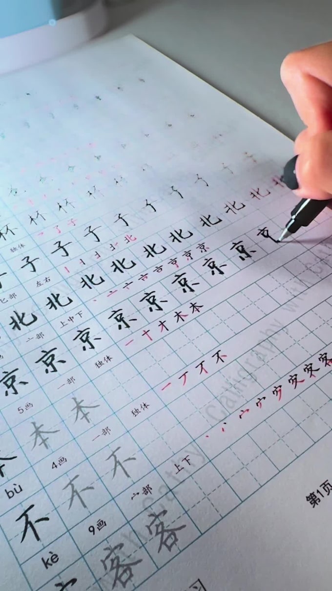 Help you improve your chinese writing skills step by step by Cathy_li ...