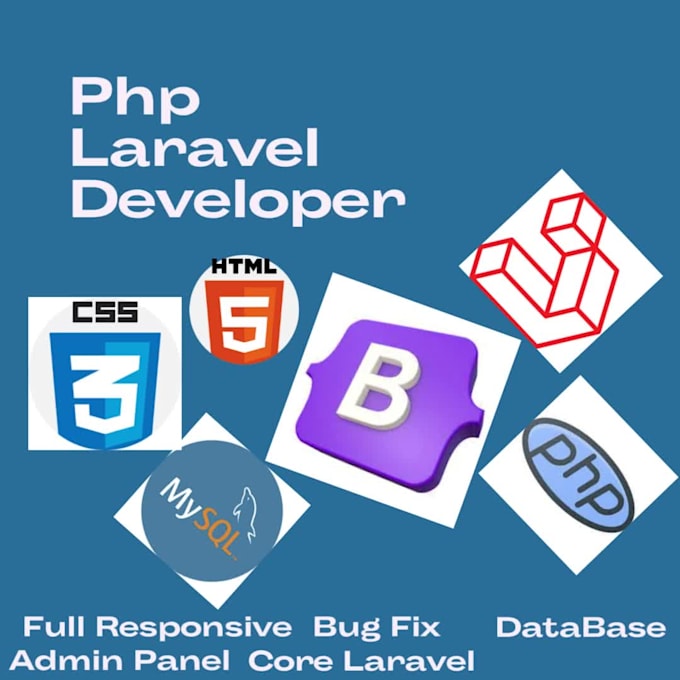be your php laravel developer and develop custom php laravel website