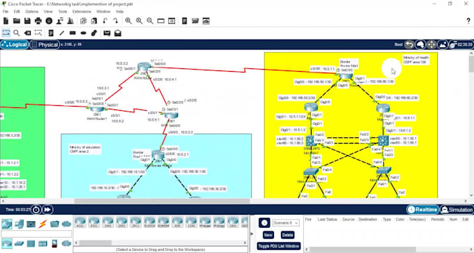 do computer networking assignment, cisco, packet tracer, eve ng, gns3