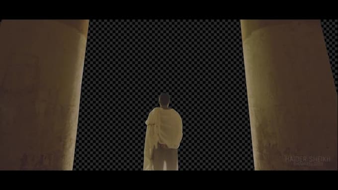 do rotoscoping,chroma, keying and cleanup on footages