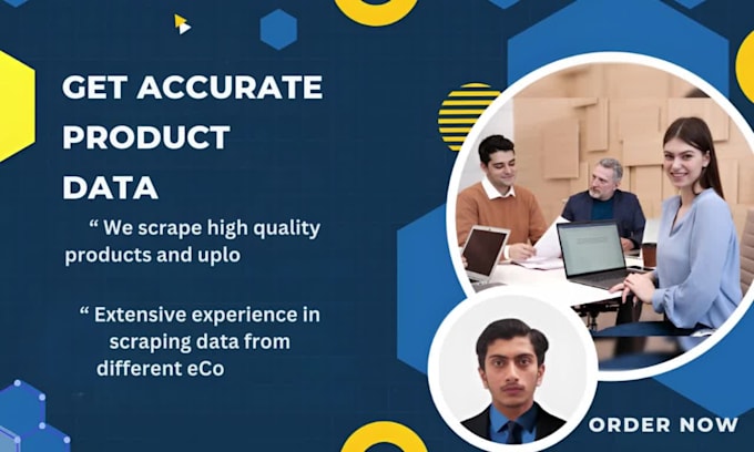scrape and upload accurate product data from any ecommerce website