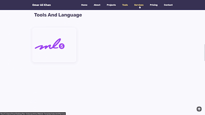 Design you a website for a cheap price with html css and js by ...