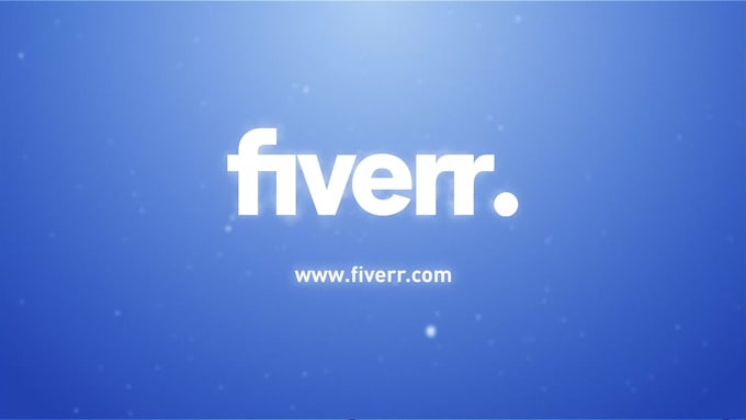 awesome clouds logo reveal animation