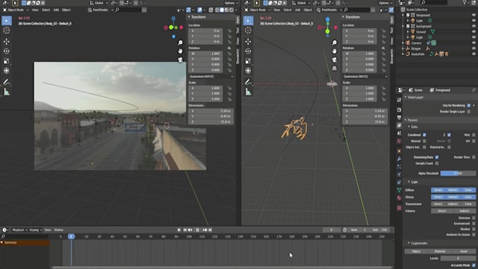 do video editing and vfx visual video effects for you