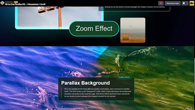 create cool front end web modules for your website