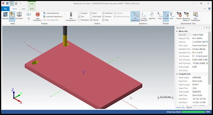 Generate g code for cnc in mastercam and fusion 360, by Sultan0316 | Fiverr