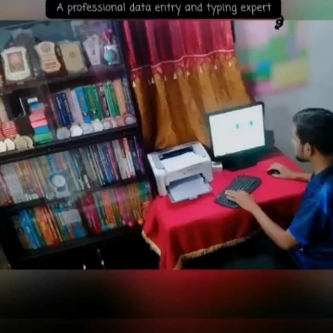 do perfect data entry, copy typing, excel entry, and lead generation