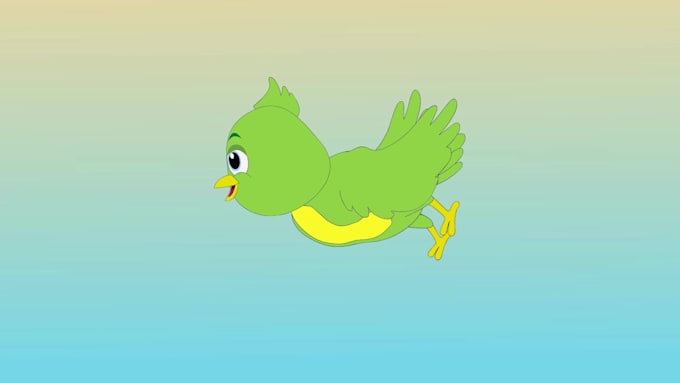 create a 2d cartoon animation video and GIF