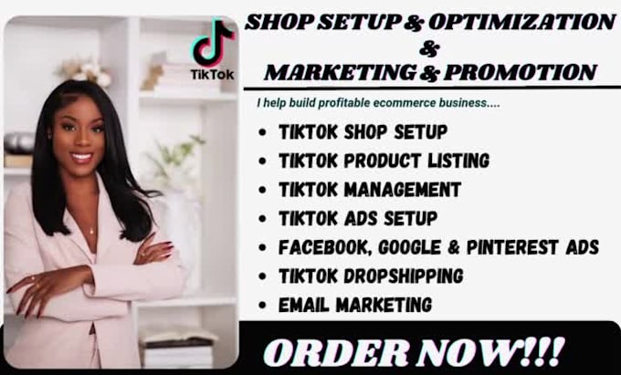 setup tiktok shop dropshipping tiktok shop sales shopify tiktok marketing ads