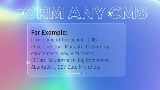 migrate from any cms to wordpress or shopify