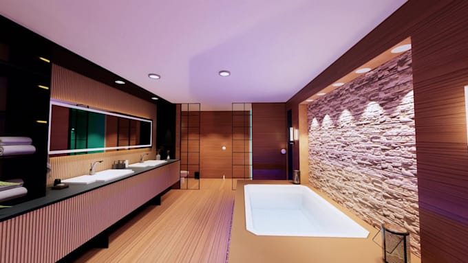 make premium interior exterior 3d modeling render and design for your home