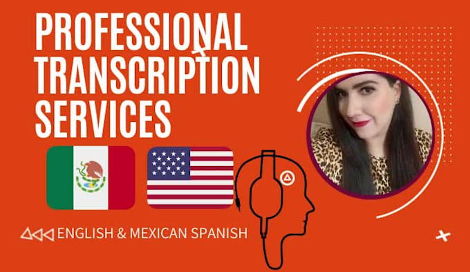 transcribe mexican spanish and english